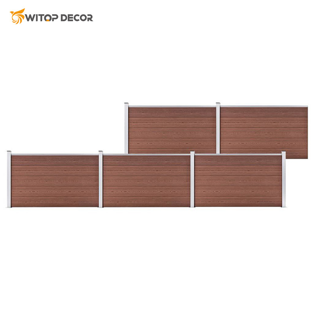 Latest Design Recyclable WPC Composite Material Fencing