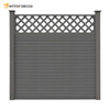 Outdoor WPC Wood Plastic Composite Building Material Fence