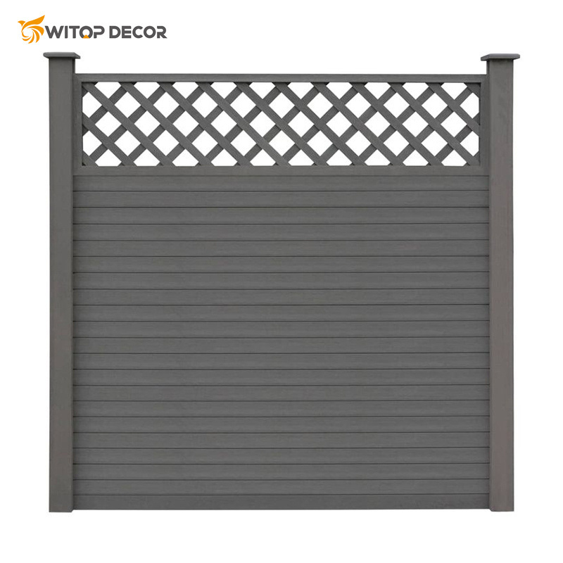 Outdoor WPC Wood Plastic Composite Building Material Fence