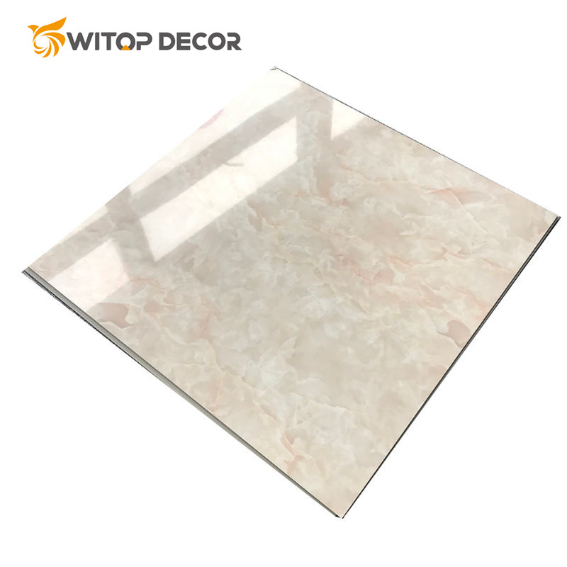 High Glossy Marble Plastic UV Board PVC Decorative Sheet