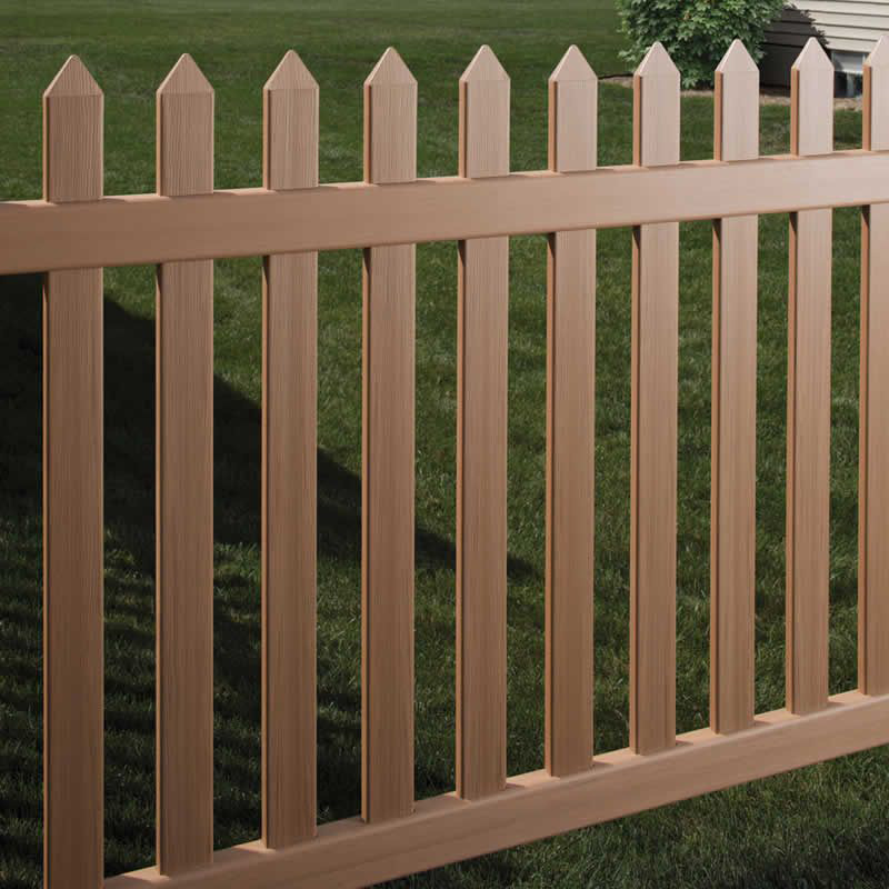 WPC Pattern Fence Extrusion Building Material UV Protection