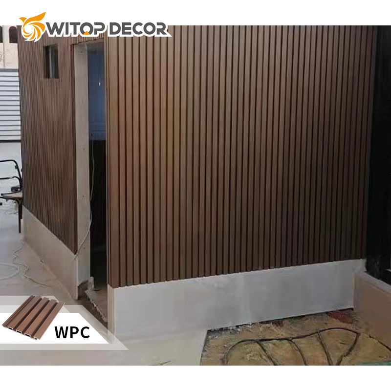 Outdoor Decoration WPC Wall Cladding Wall Panel