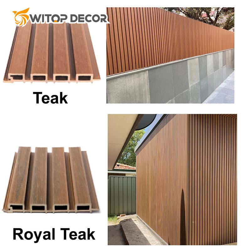 Factory Directly New Design and Low Price WPC Outdoor Composite Wall Panel Cladding for Sale