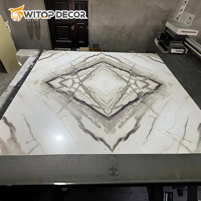 Gloss PVC UV Form Marble Sheet Board
