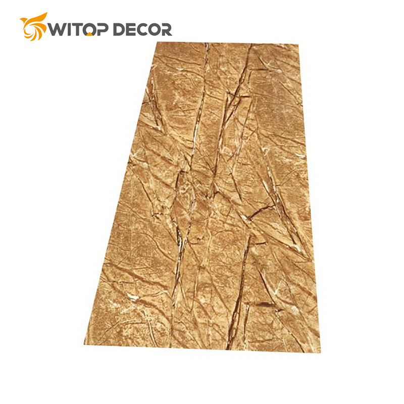 Chinese Supplier PVC Marble Sheet UV Marble Sheet