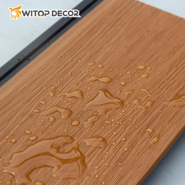 Well Selling Decorative WPC Wall Panels Outdoor Engineered WPC Wall Cladding Exterior