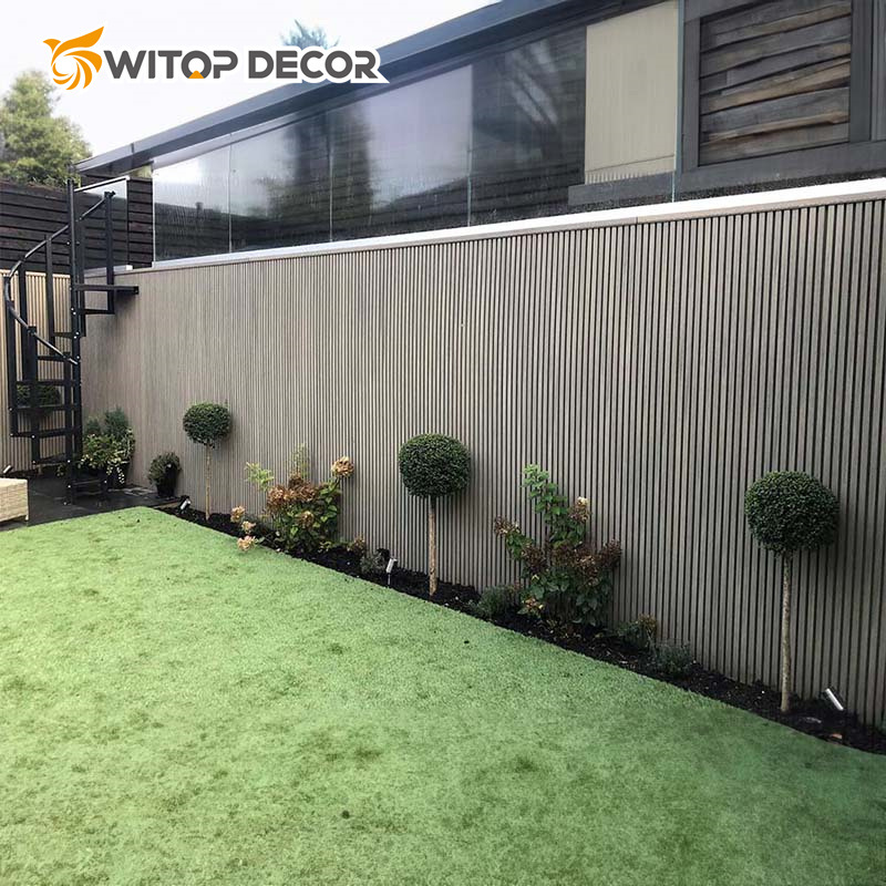 Wood Composite Panel Exterior WPC Wall Panel Outdoor Wall Panel Cladding