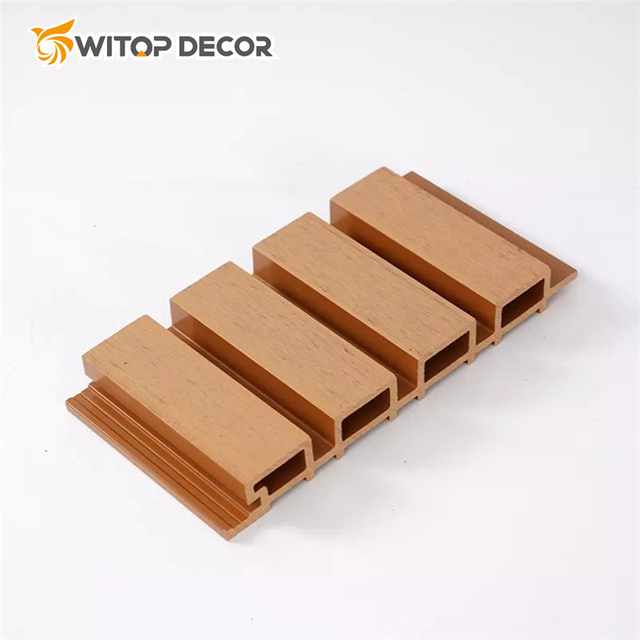 WPC Wall Panel Wood Texture WPC Wall Cladding 3D Wall Board Decorative