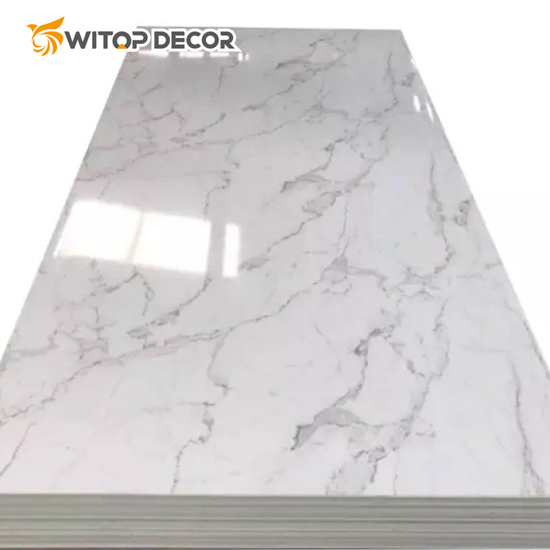 Hot Sale 3D Printinguv Marble Plastic Sheet PVC Wall Panel