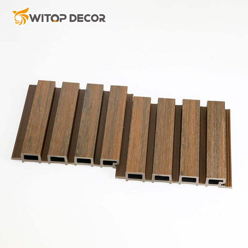 Eco-Friendly Waterproof Embossed Wall Panel Composite WPC Wall Cladding