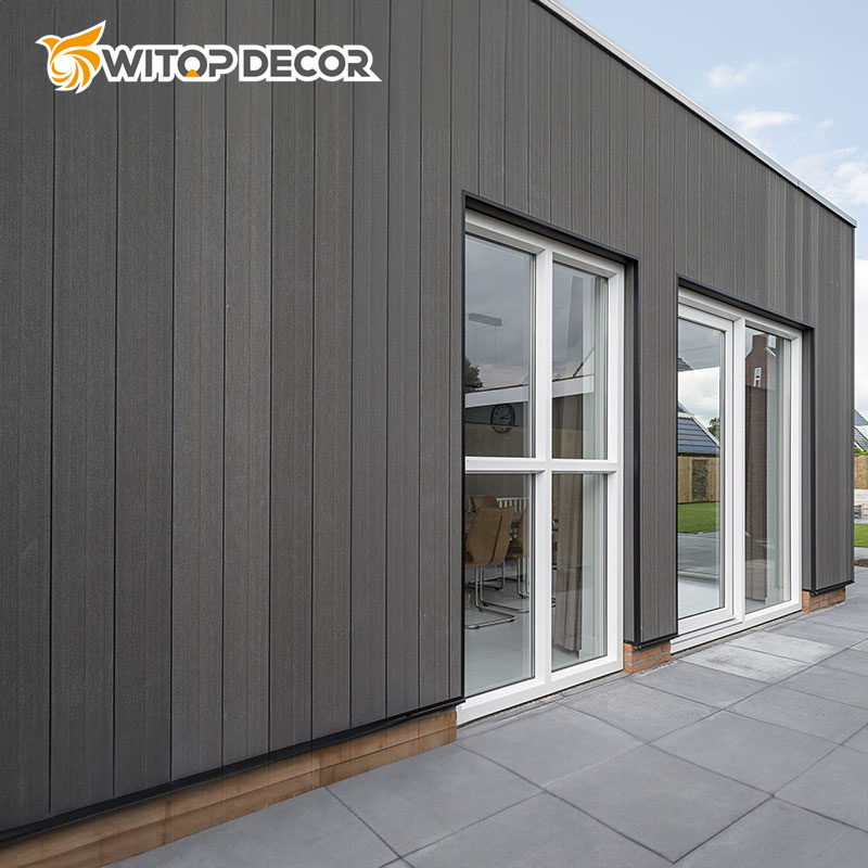 Hot Sell Wooden Grain WPC Wall Panels Designs for Decor Cladding