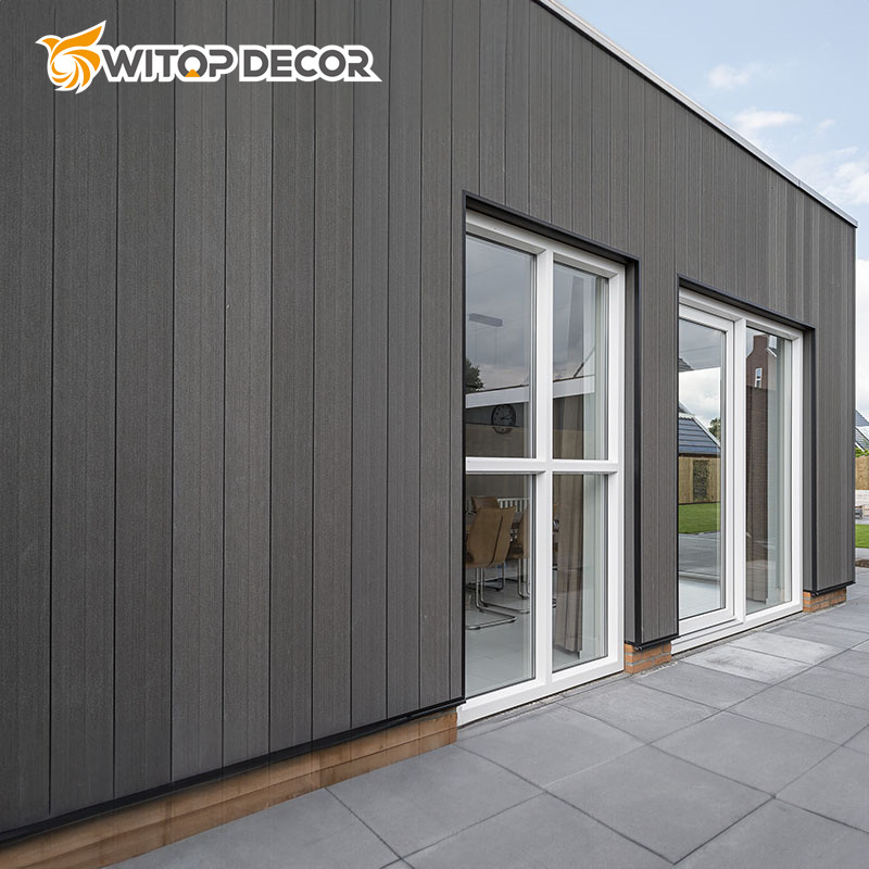 Hot Sell Wooden Grain WPC Wall Panels Designs for Decor Cladding