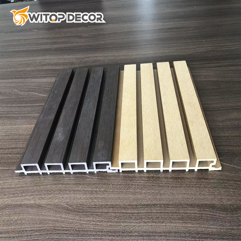 3 mm External Outside WPC Decorative Wall Cladding Panels High Quality Good Price Raw Wood Color