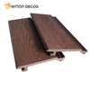 Building Material Co-Extrusion WPC Exterior Outside Decorative Wall Cladding