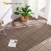 Co Extrusion Wood Plastic Composite PVC Decking for Outdoor