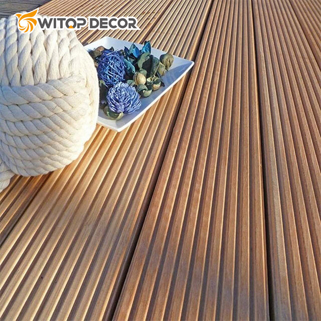 Free Sample Wood Plastic Composite Decking Waterproof WPC Decking