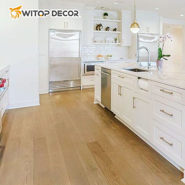 China Factory Waterproof 4mm 5mm Wood Spc Engineered Flooring