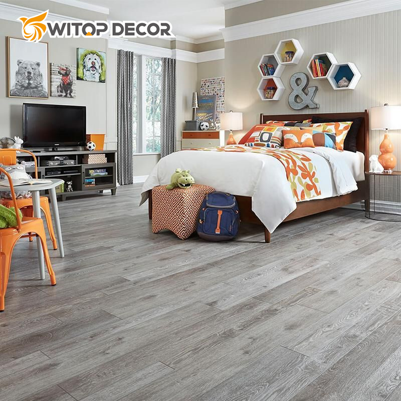 Wood Click Lock Vinyl Floor Tile Flooring Spc