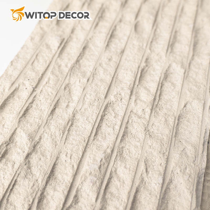 Lightweight PU Stone Wall Panel 3D Panel Stone Flexible Cladding Stone