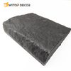 Wall 590*290mm Sandstone Flexible Stone 3D Wallpaper Wall Panel Black