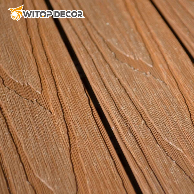 Easy Install Waterproof WPC Decking Tile for Outdoor