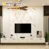 1.22m*2.44m Fire-Retardant 3mm Thickness PVC UV Marble Sheet for Middle East
