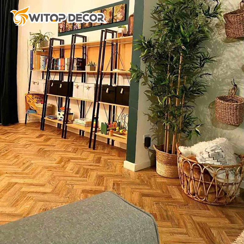 Vinyl Flooring 4mm 8mm Waterproof Interlock Click Lvt Spc Flooring