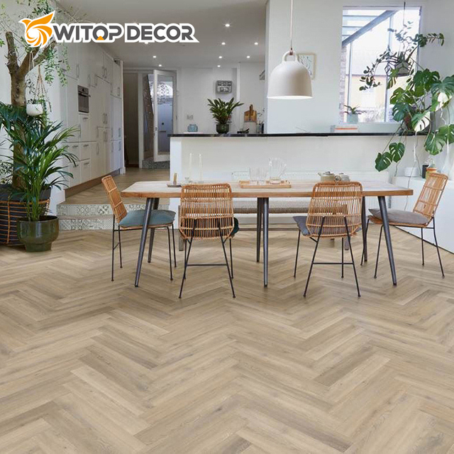 China Factory Anti-Slip Dry Back/Glue Down Lvt PVC Vinyl Plank Indoor Flooring