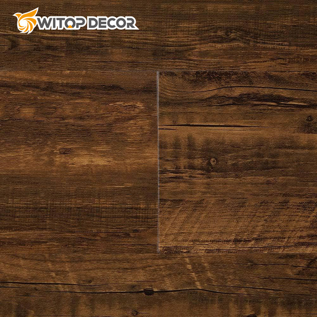 Home Laminate Flooring Wood Grain Spliced Spc PVC Flooring