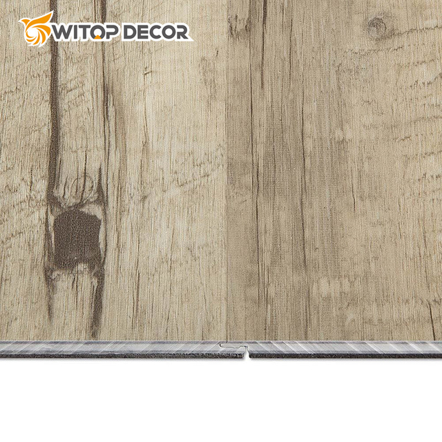 UV Coating Vinyl Flooring Plastic Spc Flooring for Indoor