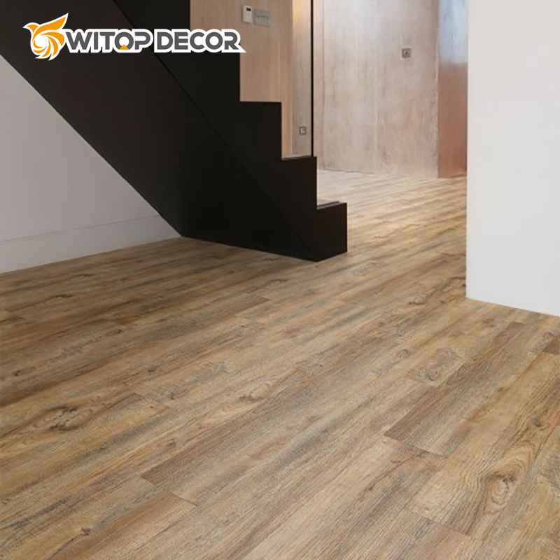Interior Flooring of PVC Plastic Non-Slip Flooring Roll Lvt Flooring Fireproof