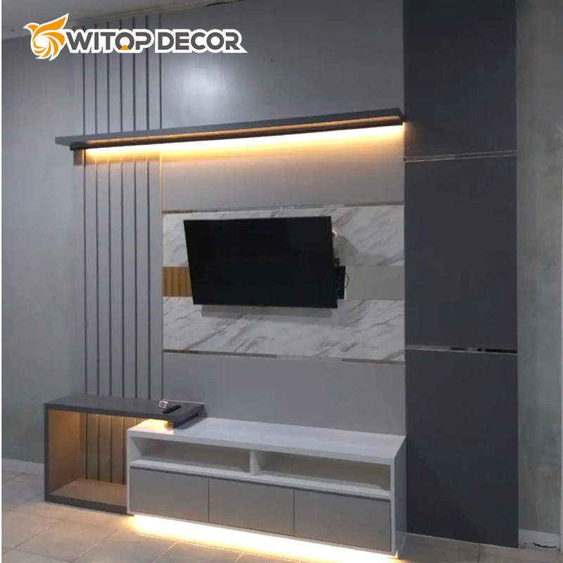 Customization Faux UV Marble Sheet PVC Board Panel Wall for Decorative