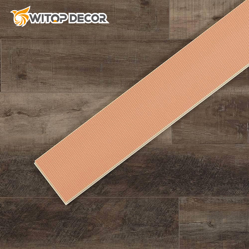 Moistureproof Soft and Quiet Wood Veneer Spc Floor