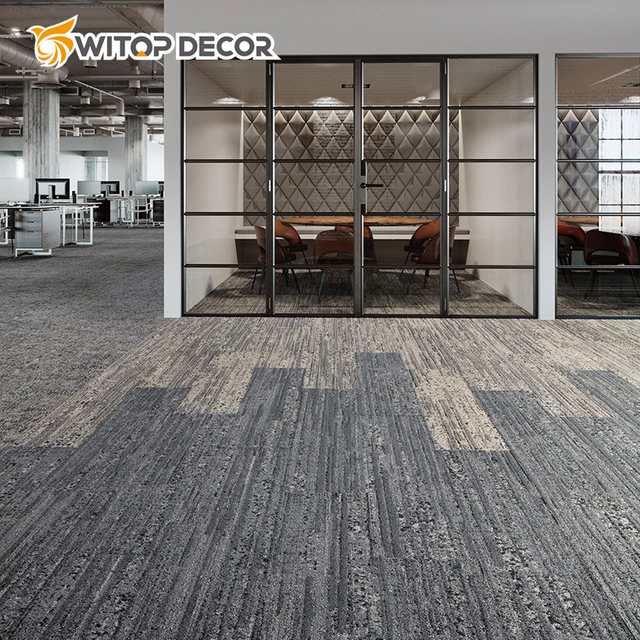 Waterproof Lvt PVC Click Tiles PVC 5mm Vinyl Plastic Bathroom Flooring