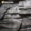 Factory Direct Selling Outdoor Stone PU Decorative 3D Artificial Wall Panels PU Square