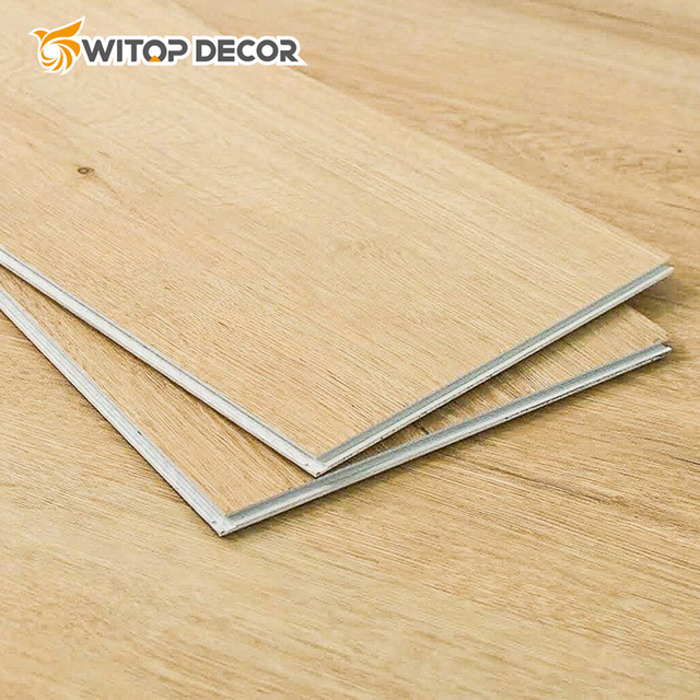 Vinyl Timber Flooring Natural Real Wood Veneer Rigid Spc Core