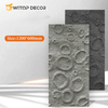 2023 New Material PU Wall Panels Stone PU Faux Stone Panels Polyurethane Columnar Stone