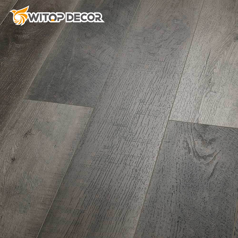 New Eco-Friendly Modern Easy Lay Black Brown Maple Stone PVC Laminate Vinyl Spc Flooring