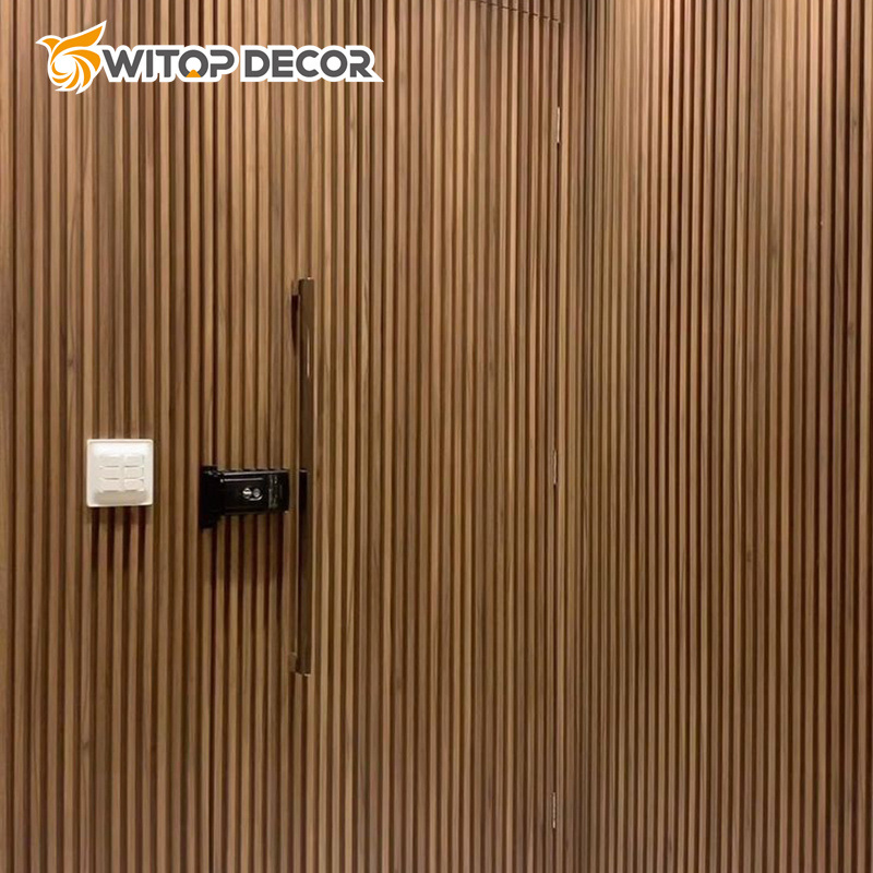 Hot Selling Composite Panel Cladding Laminated Wood Substitute WPC Wall Panels