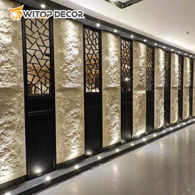 Best Quality Artificial Stone PU Faux Stone Panels for Wall Decor High of Simulation Stone