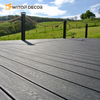 Anti-Slip WPC Decking Outdoor Flooring with Groove Composite Decking