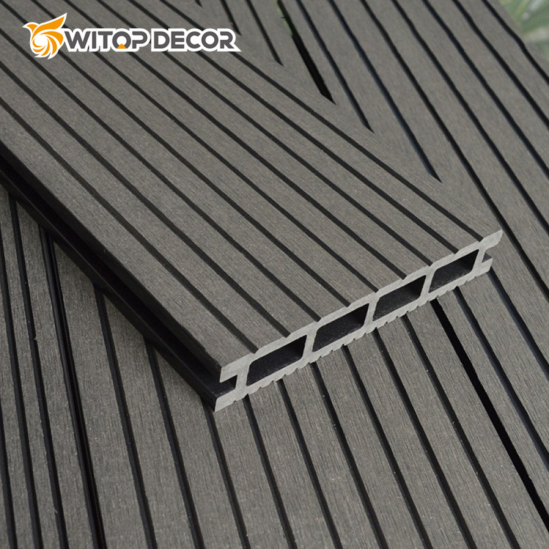 New Solid WPC Outdoor Artificial Co-Extrusion Wood Composite Decking