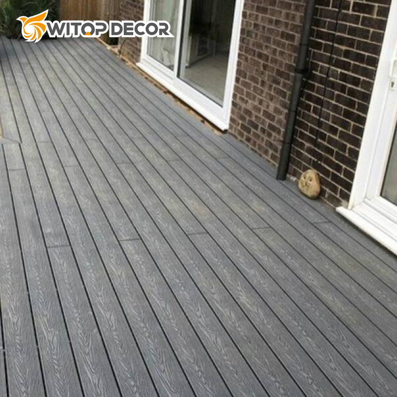 New Solid WPC Outdoor Artificial Co-Extrusion Wood Composite Decking