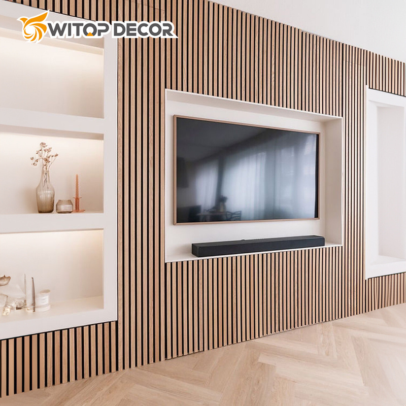 Indoor TV Background Wall Cladding Interior Decorative PVC Wall Panel