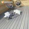 DIY WPC Decking Tiles Garden Decoration WPC Interlocking Flooring Deck