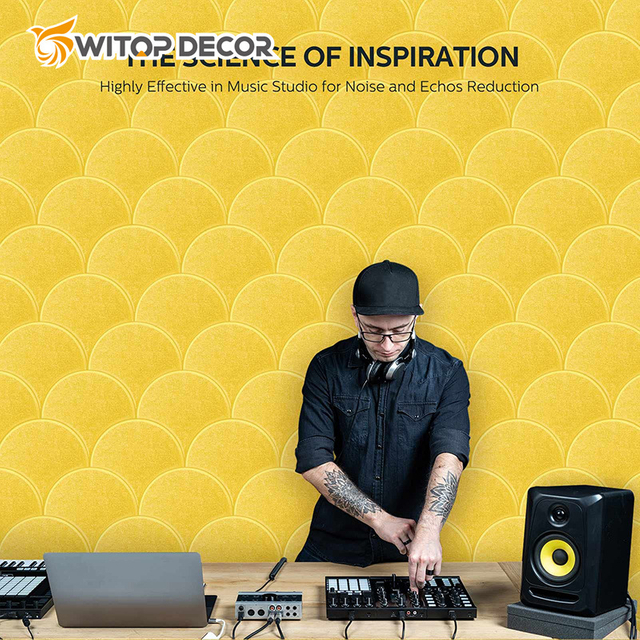 Wholesale Cheap Multicolor Optional Indoor Decoration WPC Acoustic Wall Panel