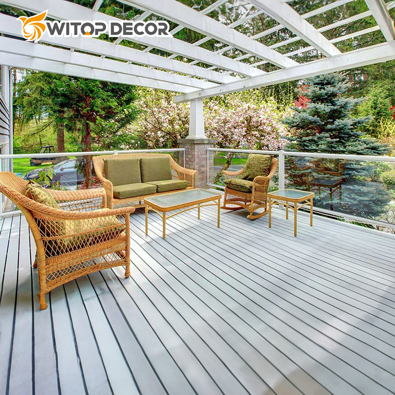 China Factory Supply Outdoor Flooring Wood Plastic Composite Board WPC Decking