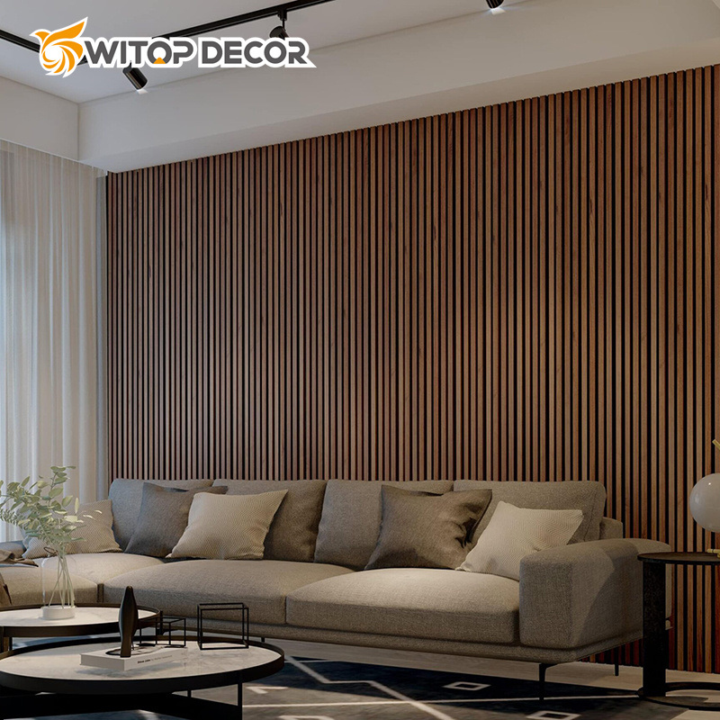 Wood Acoustic Panel 21mm Thickness Sound Absorber Wooden Wall Panels