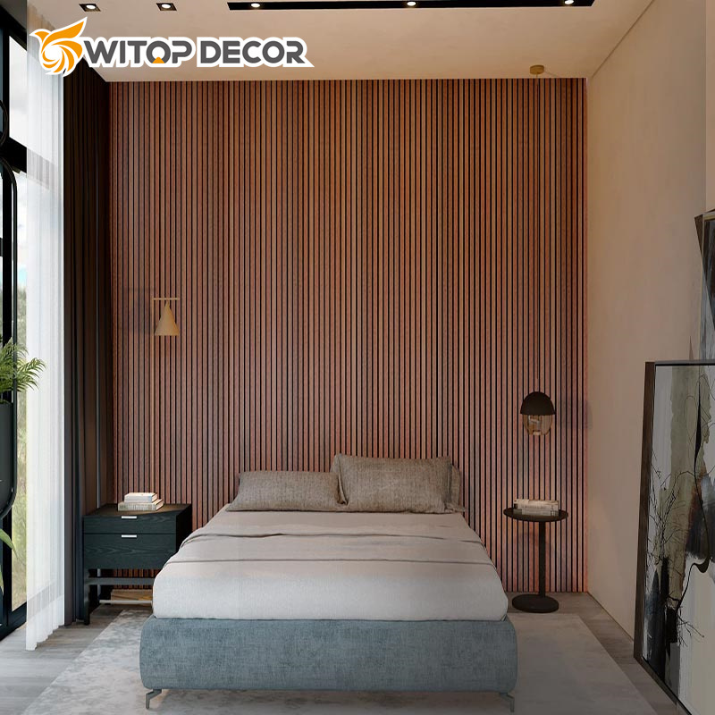 Wood Acoustic Panel 21mm Thickness Sound Absorber Wooden Wall Panels