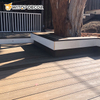 Durable Capped Co-Extrusion Double Color WPC Decking for Outdoor Flooring